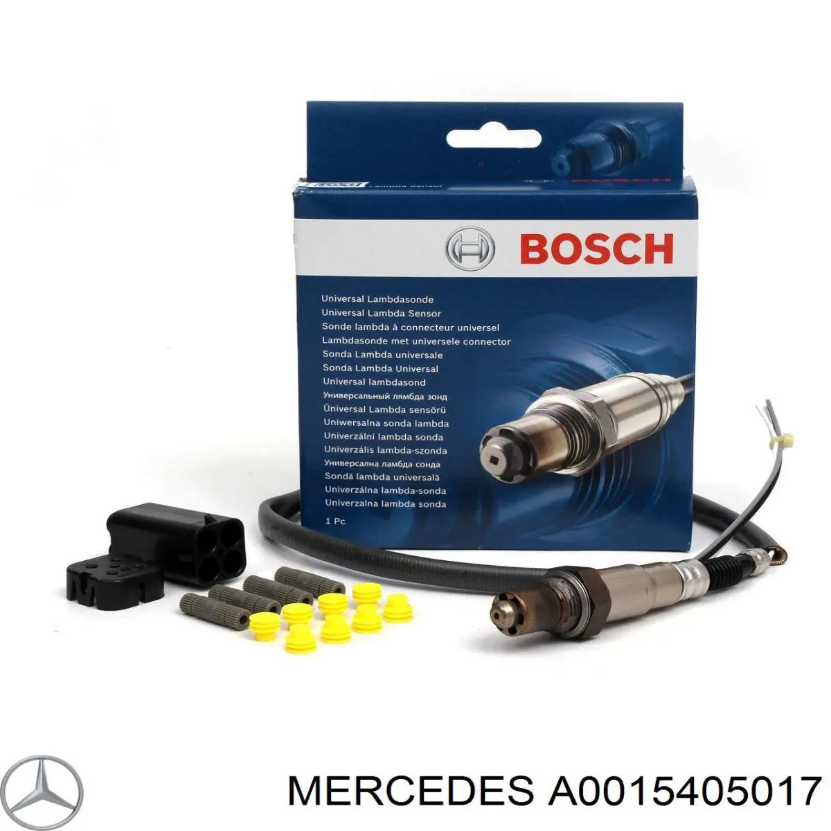 Sonda lambda, czujnik tlenu Mercedes A0015405017 cena, od 96,57 USD