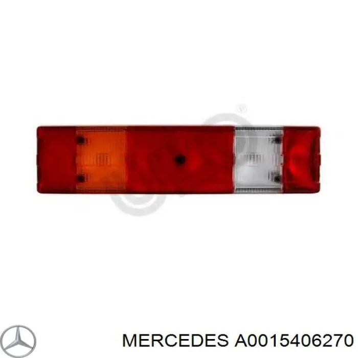Lampa zespolona tylna lewa A0015406270 Mercedes