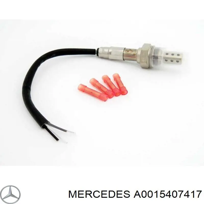 Do koszyka A0015407417 Mercedes Sonda lambda czujnik tlenu przed katalizatorem lewy