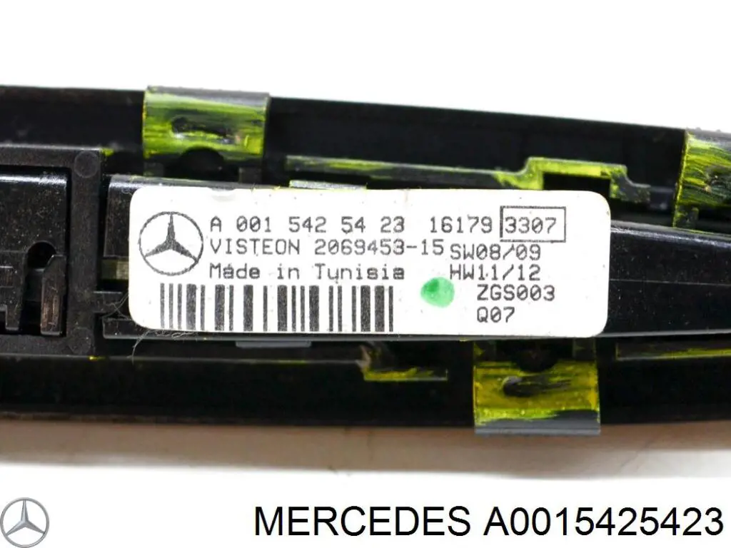 Wyświetlacz parktronicu Mercedes A2465420023 cena, od 51,08 USD