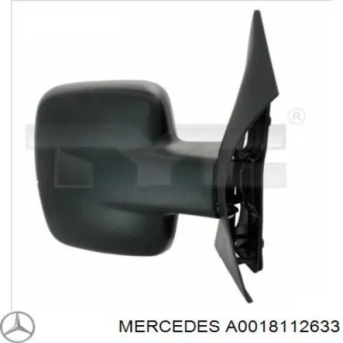 Szkło lusterka wstecznego Mercedes A0018112633 cena, od 14,19 USD