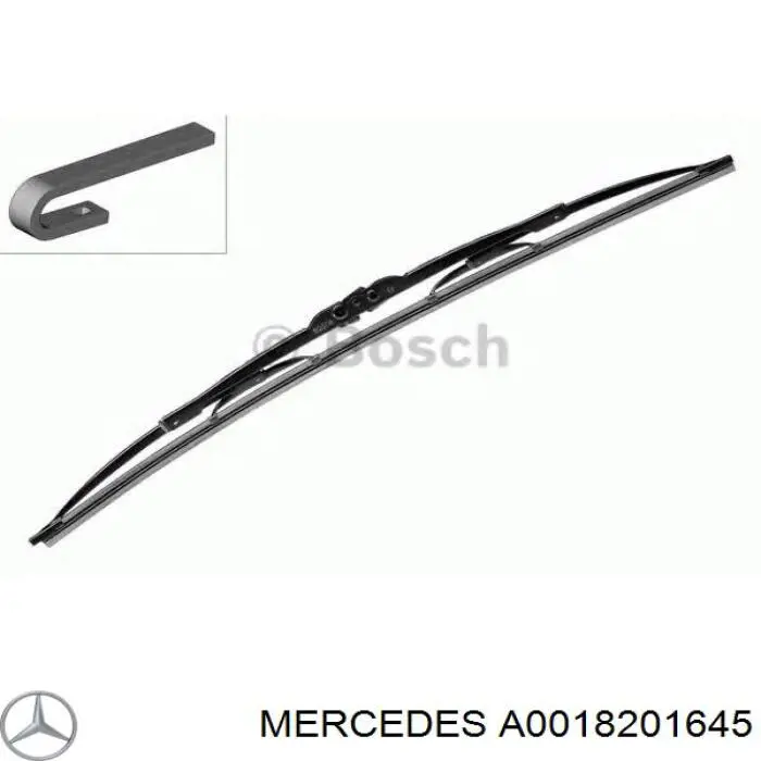 Pióro wycieraczki szyby przedniej, zestaw (2 szt.) Mercedes A0018201645 cena, od 14,15 USD