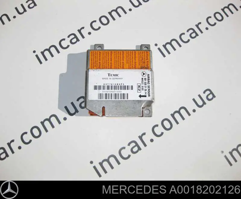 A0018202126 Mercedes Sterownik poduszki bezpieczeństwa