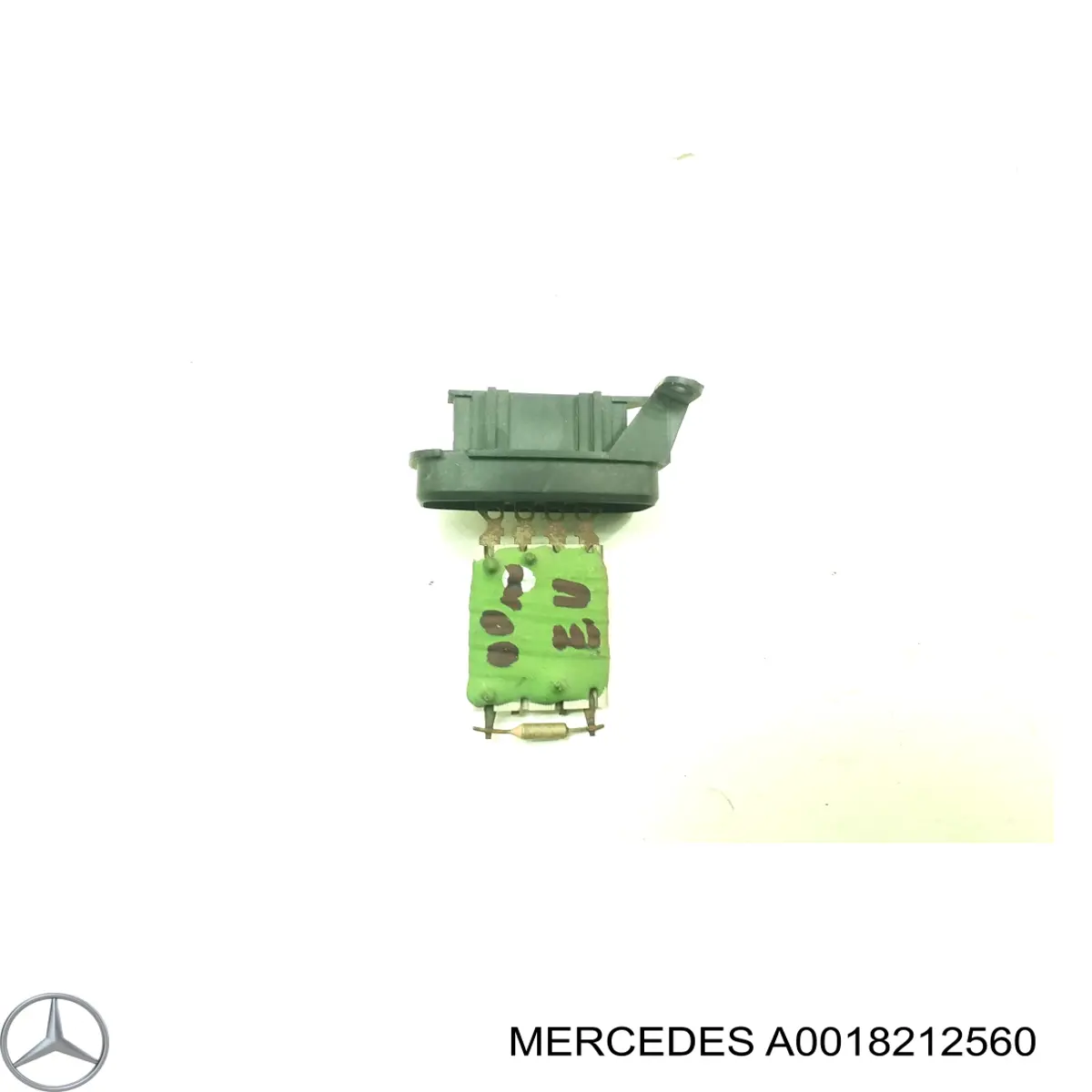Do koszyka A0018212560 Mercedes Rezystor wentylatora nagrzewnicy (ogrzewacza kabiny)