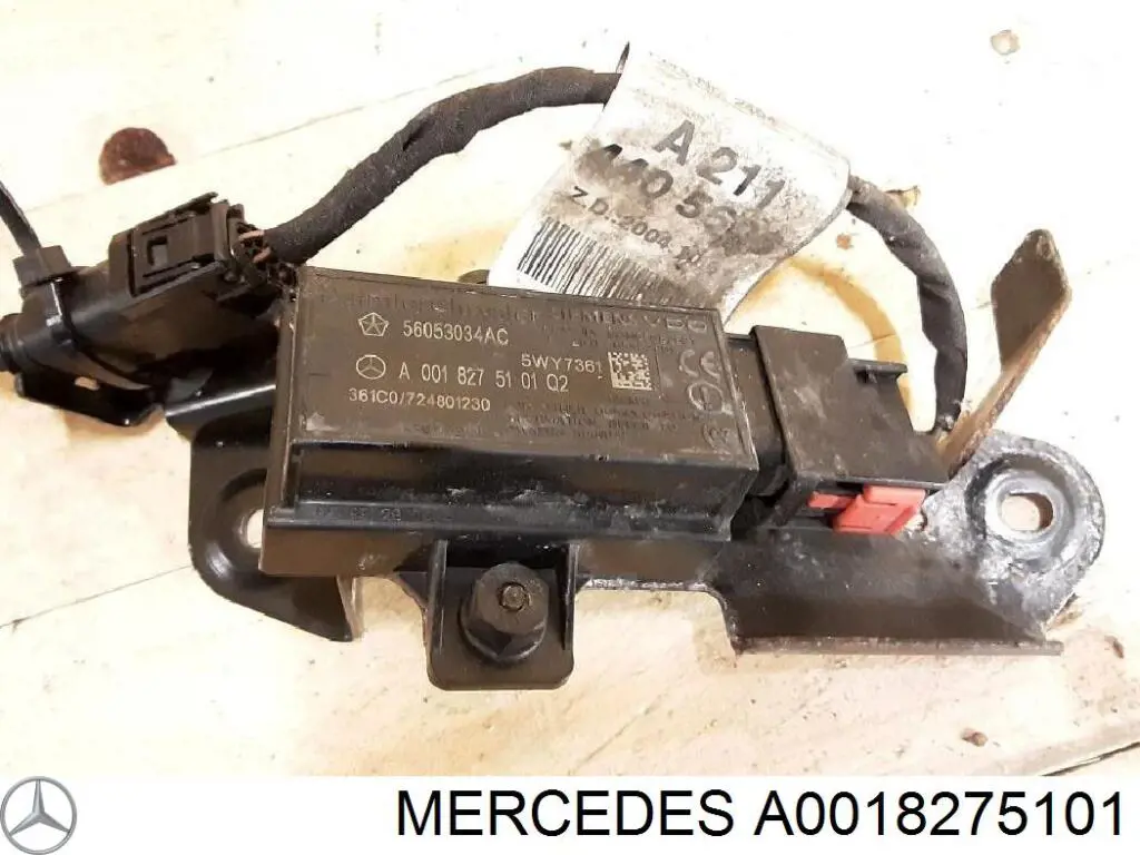 A0018275101 Mercedes Blok kontrolny systemu monitorowania ciśnienia w oponach