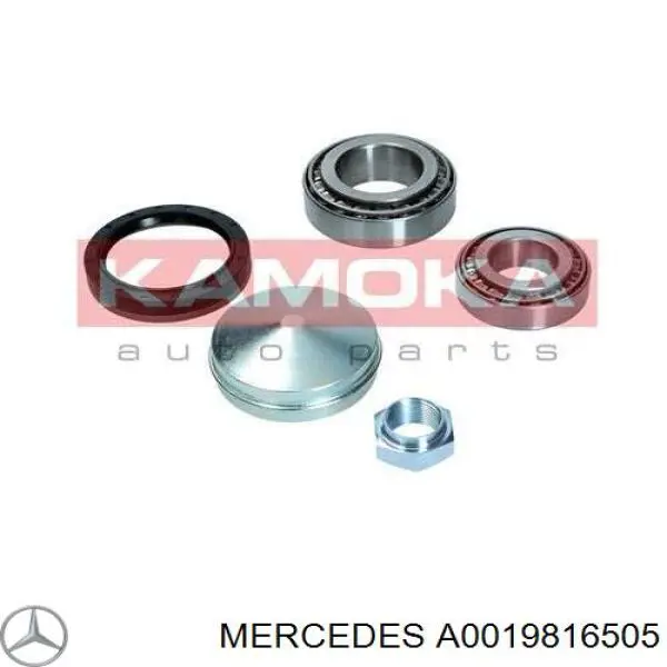 Łożysko piasty tylnej zewnętrzne A0019816505 Mercedes