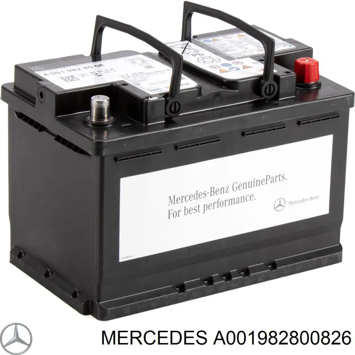 A001982800826 Mercedes Bateria (akumulator)
