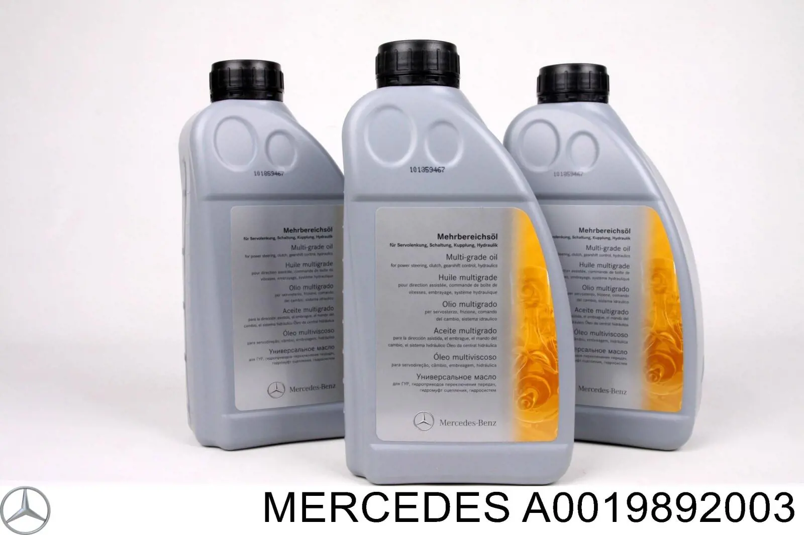 A0019892003 Mercedes Olej układu zawieszenia aktywnego