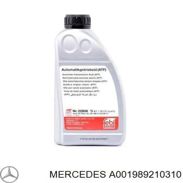 A001989210310 Mercedes Olej przekładniowy