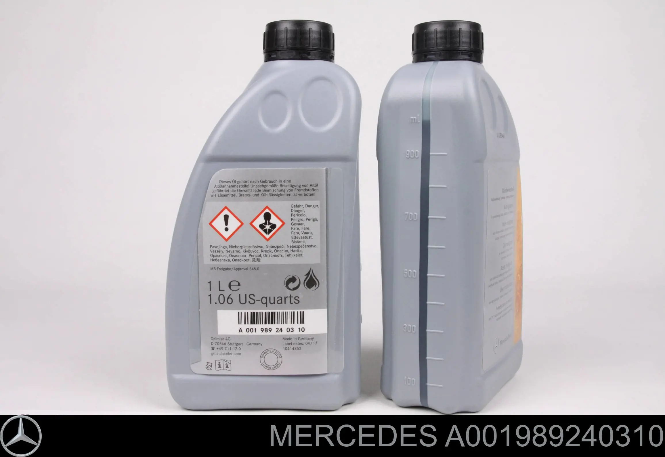 Płyn hydraulicznego układu wspomagania Mercedes A001989240310 cena, od 21,72 USD