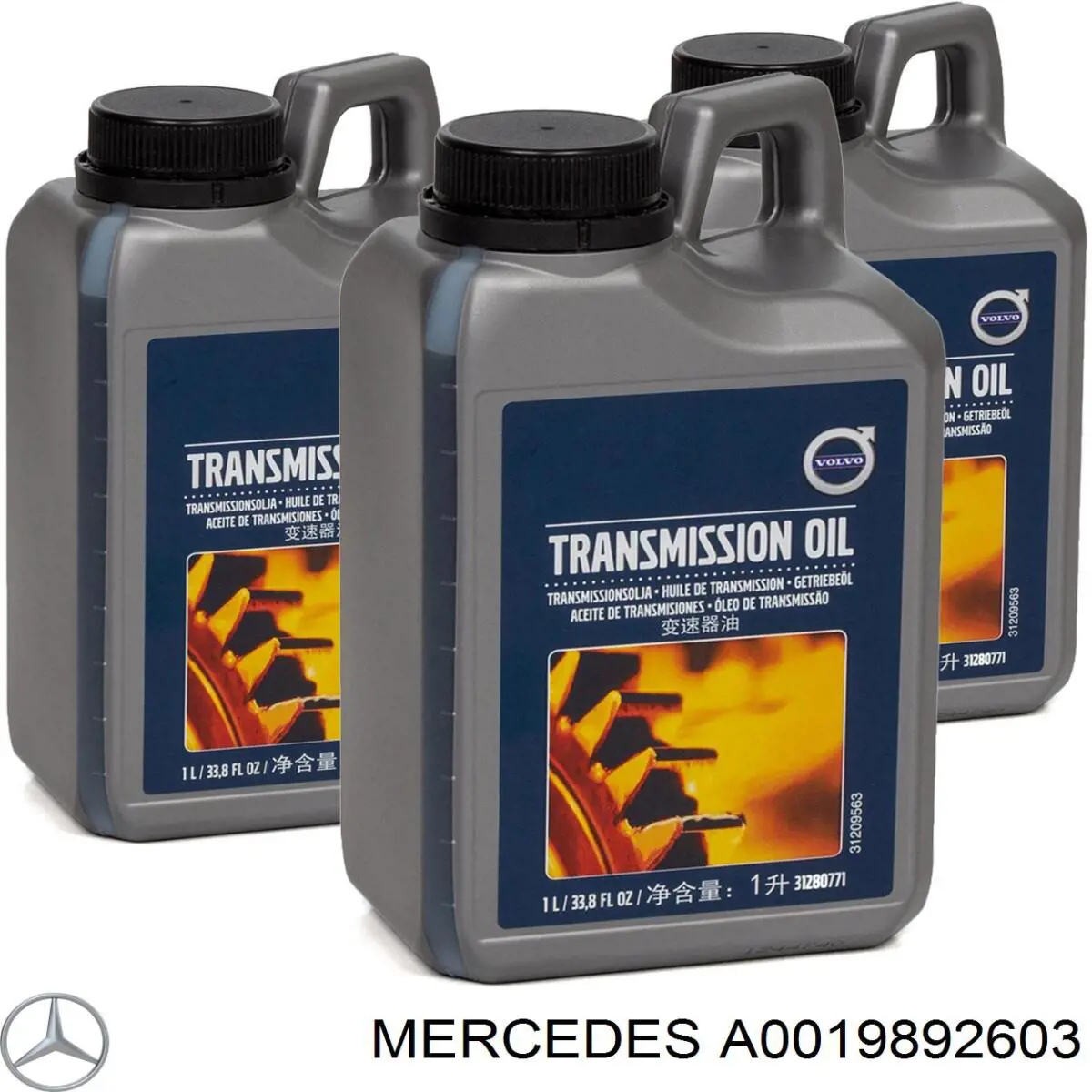 Olej przekładniowy A0019892603 Mercedes