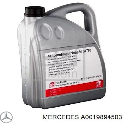 Olej przekładniowy Mercedes A0019894503 cena, od 34,89 USD