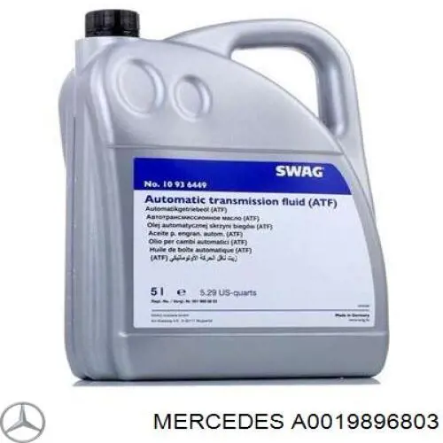 A0019896803 Mercedes Olej przekładniowy