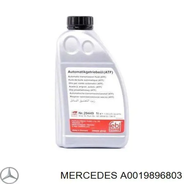 Olej przekładniowy Mercedes A0019896803 cena, od 22,91 USD