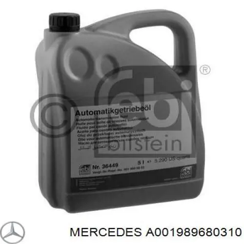 Olej przekładniowy Mercedes A001989680310 cena, od 22,27 USD