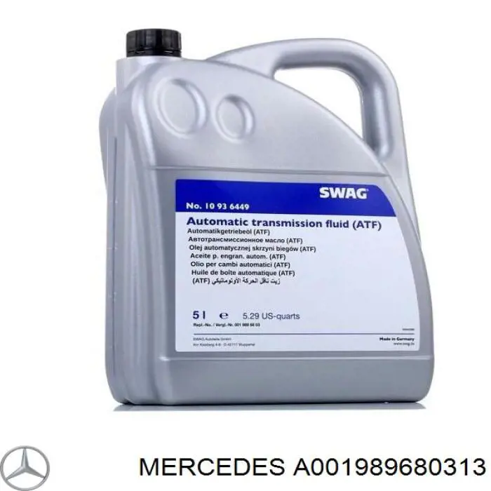 Olej przekładniowy A001989680313 Mercedes