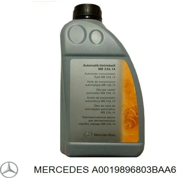 Olej przekładniowy Mercedes A0019896803BAA6 cena, od 22,91 USD