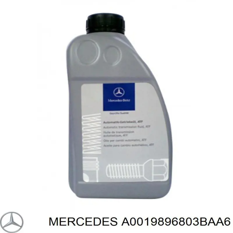 Do koszyka A0019896803BAA6 Mercedes Olej przekładniowy