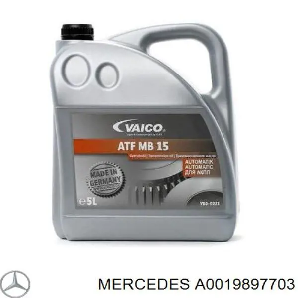 Do koszyka A0019897703 Mercedes Olej przekładniowy