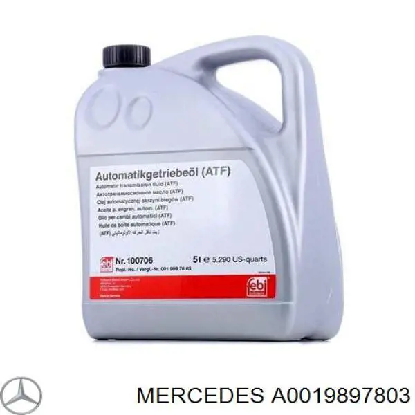 Olej przekładniowy A0019897803 Mercedes