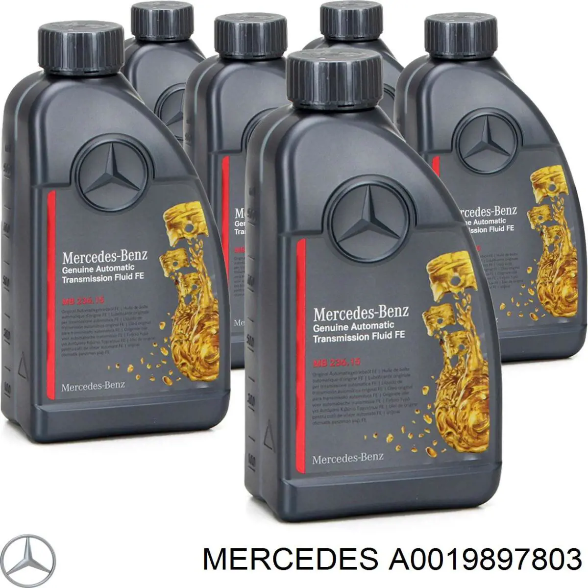 Olej przekładniowy A0019897803 Mercedes