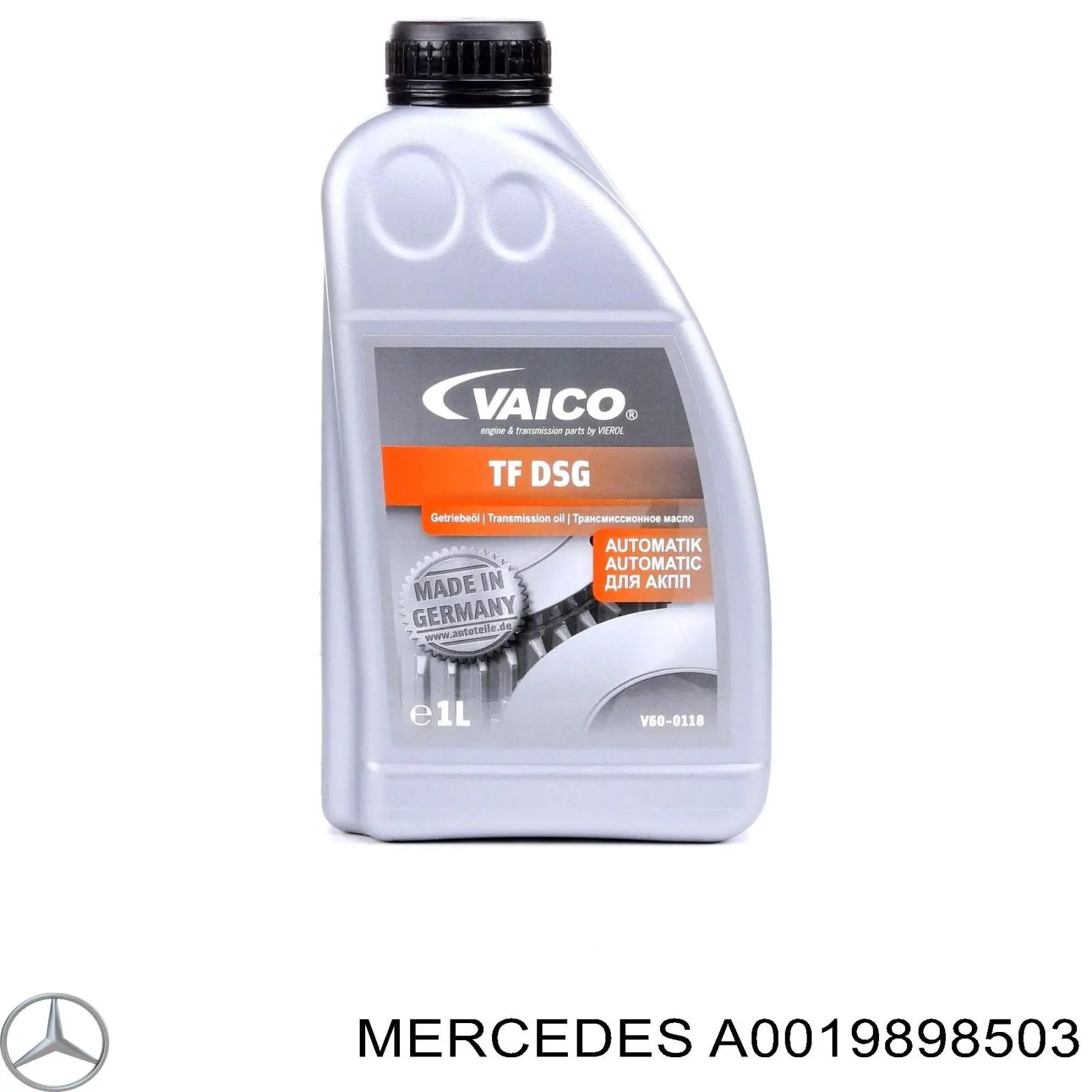 Olej przekładniowy A0019898503 Mercedes