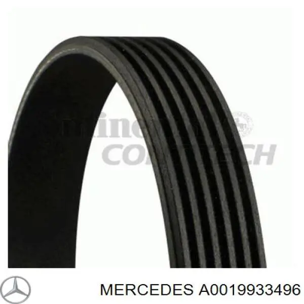 Pas napędowy mechanizmów Mercedes A0019933496 cena, od 21,35 USD