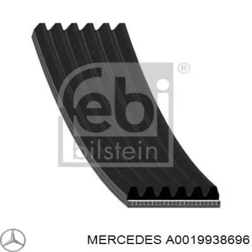 Do koszyka A0019938696 Mercedes Pas napędowy mechanizmów