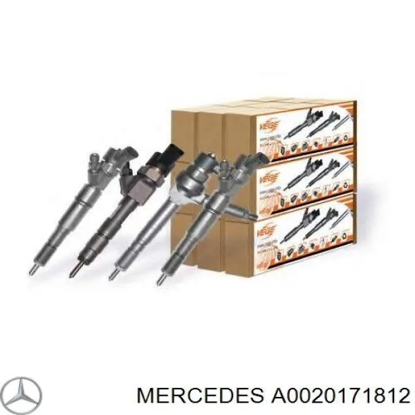 Rozpylacz wtrysku diesla Mercedes A0020171812 cena, od 25,78 USD