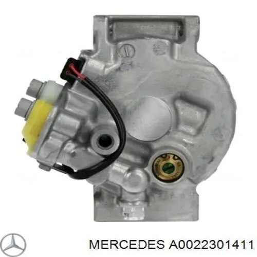 Sprężarka klimatyzacji Mercedes A0022301411 cena, od 280,92 USD