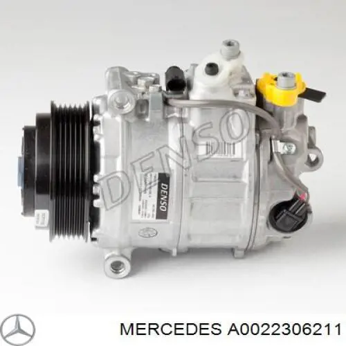 Sprężarka klimatyzacji Mercedes A0022306211 cena, od 186,66 USD
