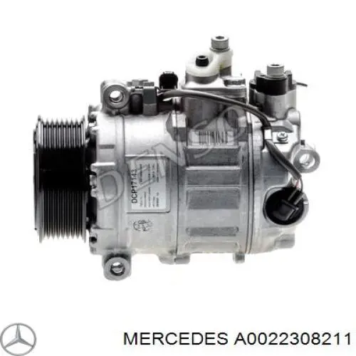 Sprężarka klimatyzacji Mercedes A0022308211 cena, od 346,55 USD