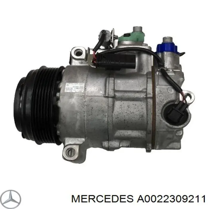 Sprężarka klimatyzacji Mercedes A0022309211 cena, od 310,32 USD
