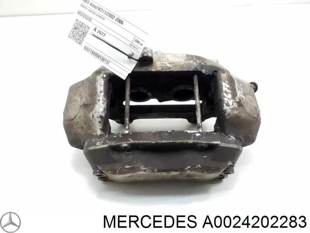 Zacisk hamulcowy przedni prawy Mercedes A0024202283 cena, od 114,74 USD