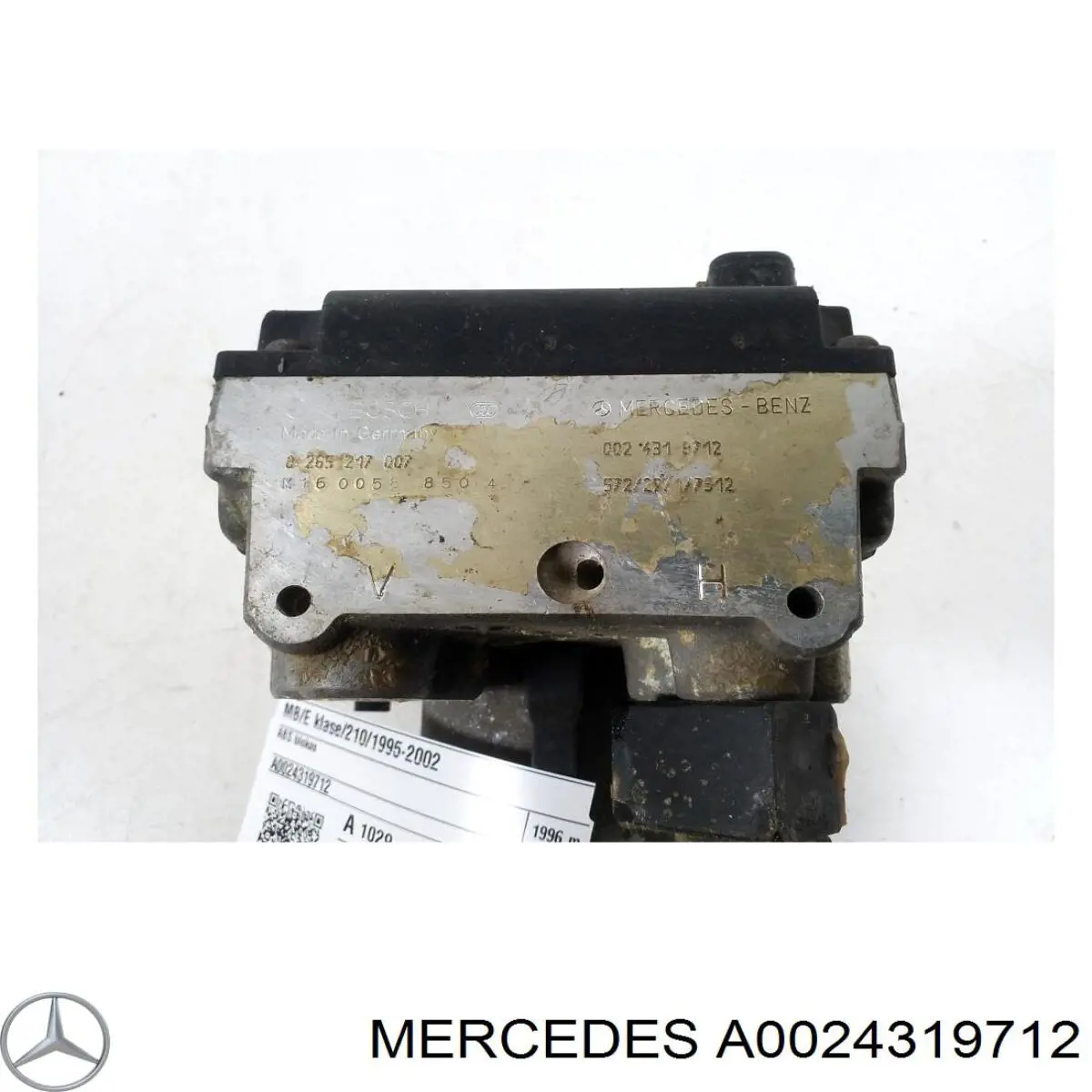  Sterownik ABS  hydrauliczny Mercedes S 