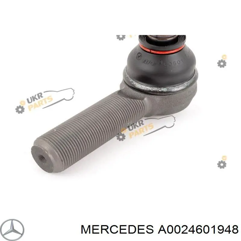 Końcówka drążka poprzecznego Mercedes A0024601948 cena, od 33,58 USD