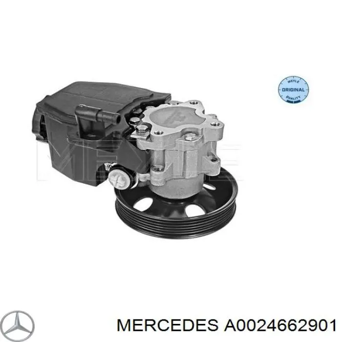 Pompa wspomagania hydraulicznego kierownicy Mercedes A0024662901 cena, od 90,24 USD
