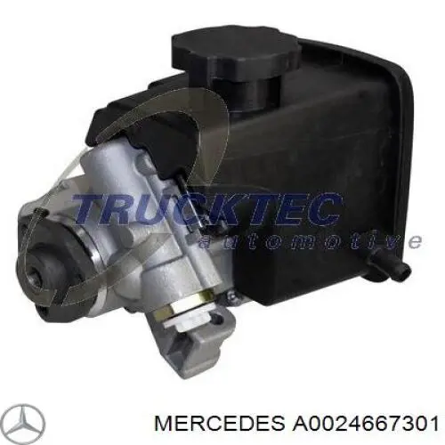 Pompa wspomagania hydraulicznego kierownicy Mercedes A0024667301 cena, od 66,21 USD