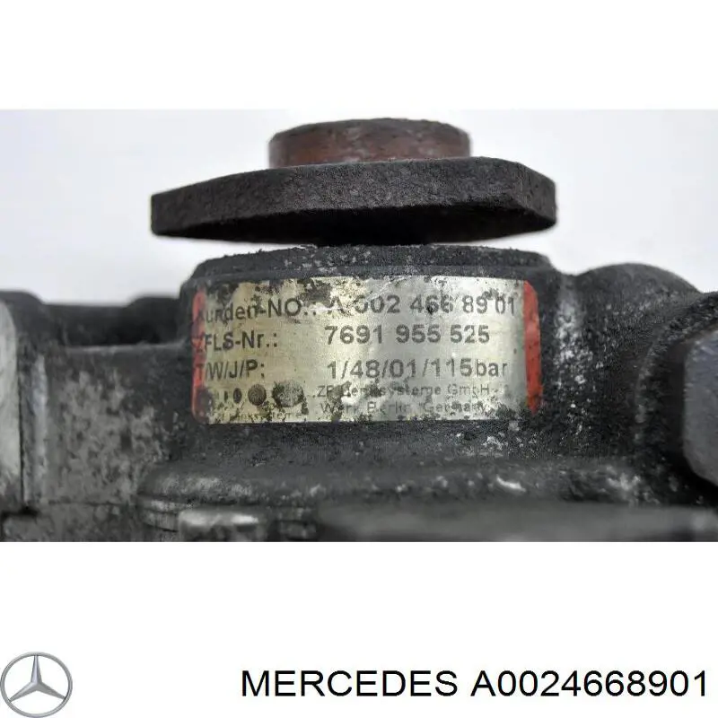 Do koszyka A0024668901 Mercedes Pompa wspomagania hydraulicznego kierownicy