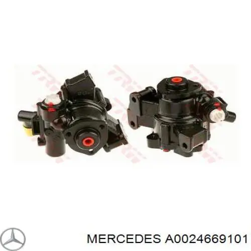 Pompa wspomagania hydraulicznego kierownicy Mercedes A0024669101 cena, od 126,99 USD