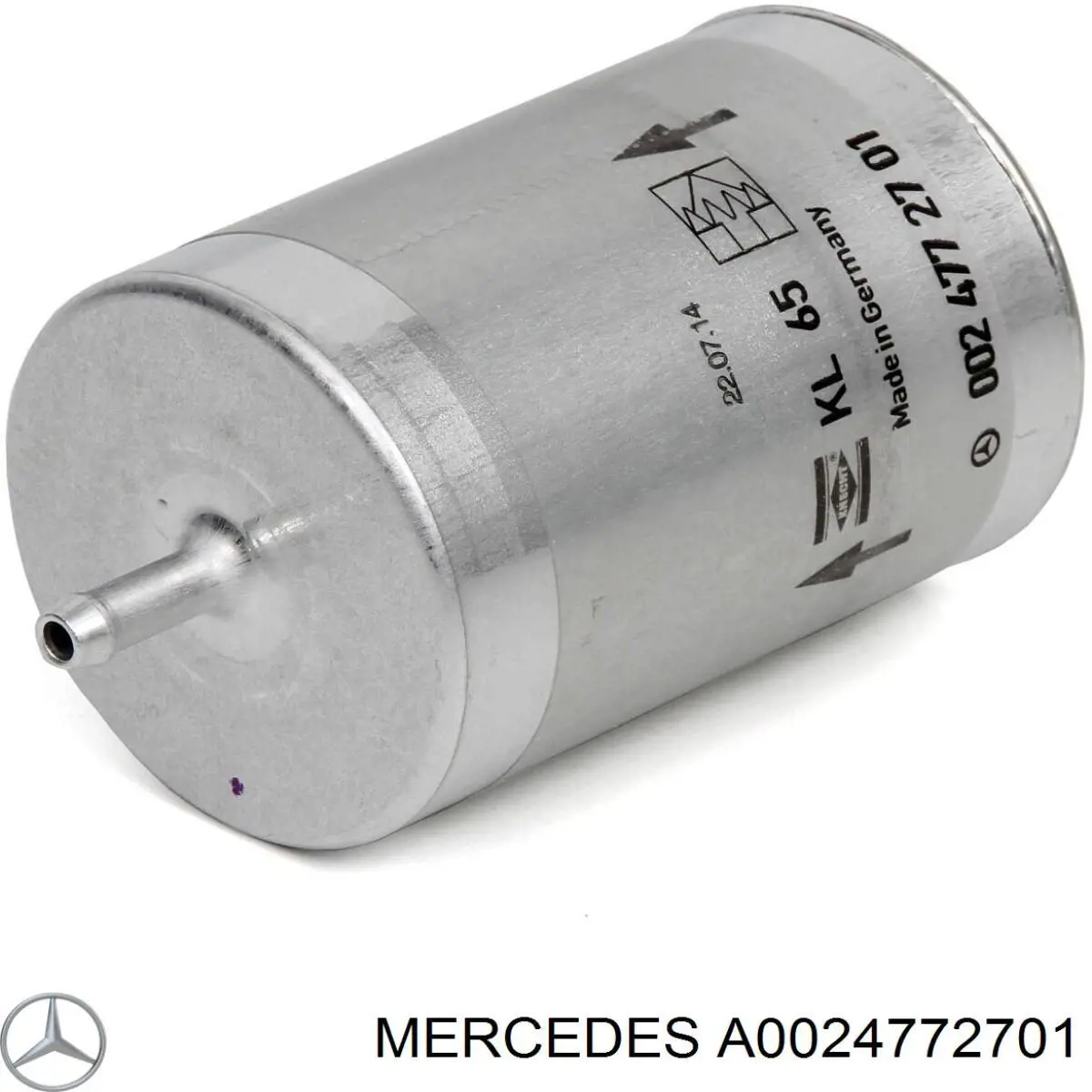 Filtr paliwa A0024772701 Mercedes
