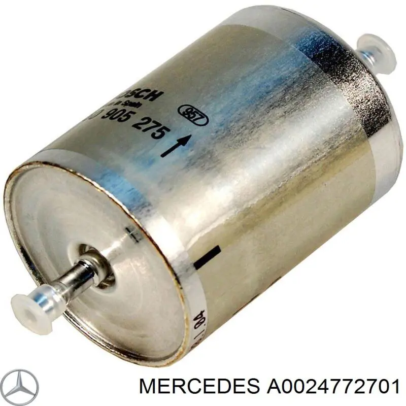Filtr paliwa Mercedes A0024772701