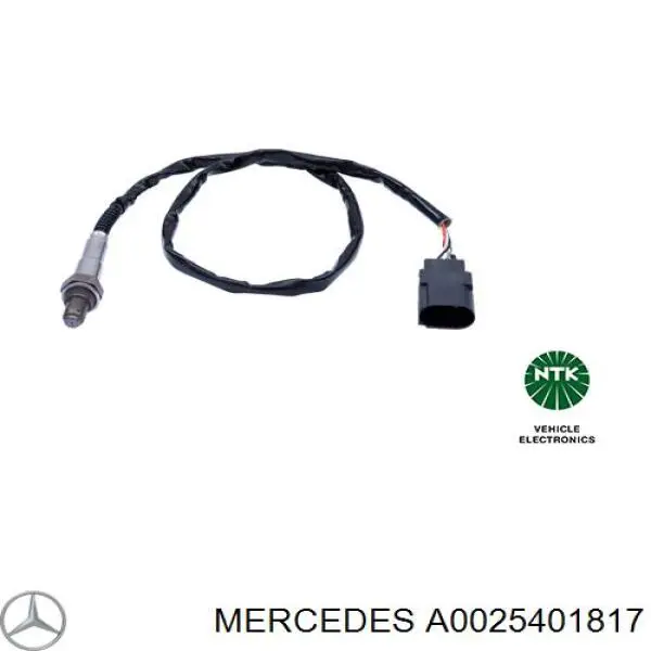 Do koszyka A0025401817 Mercedes Sonda lambda czujnik tlenu przed katalizatorem