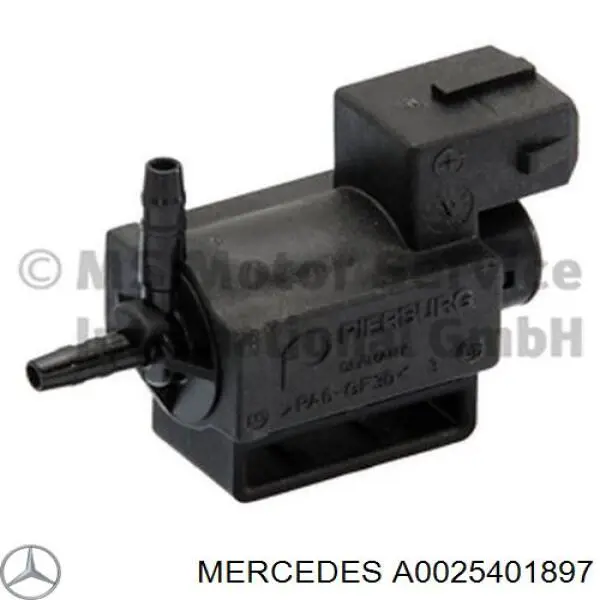 A0025401897 Mercedes zawór-przełącznik regulatora klap kolektora ssącego