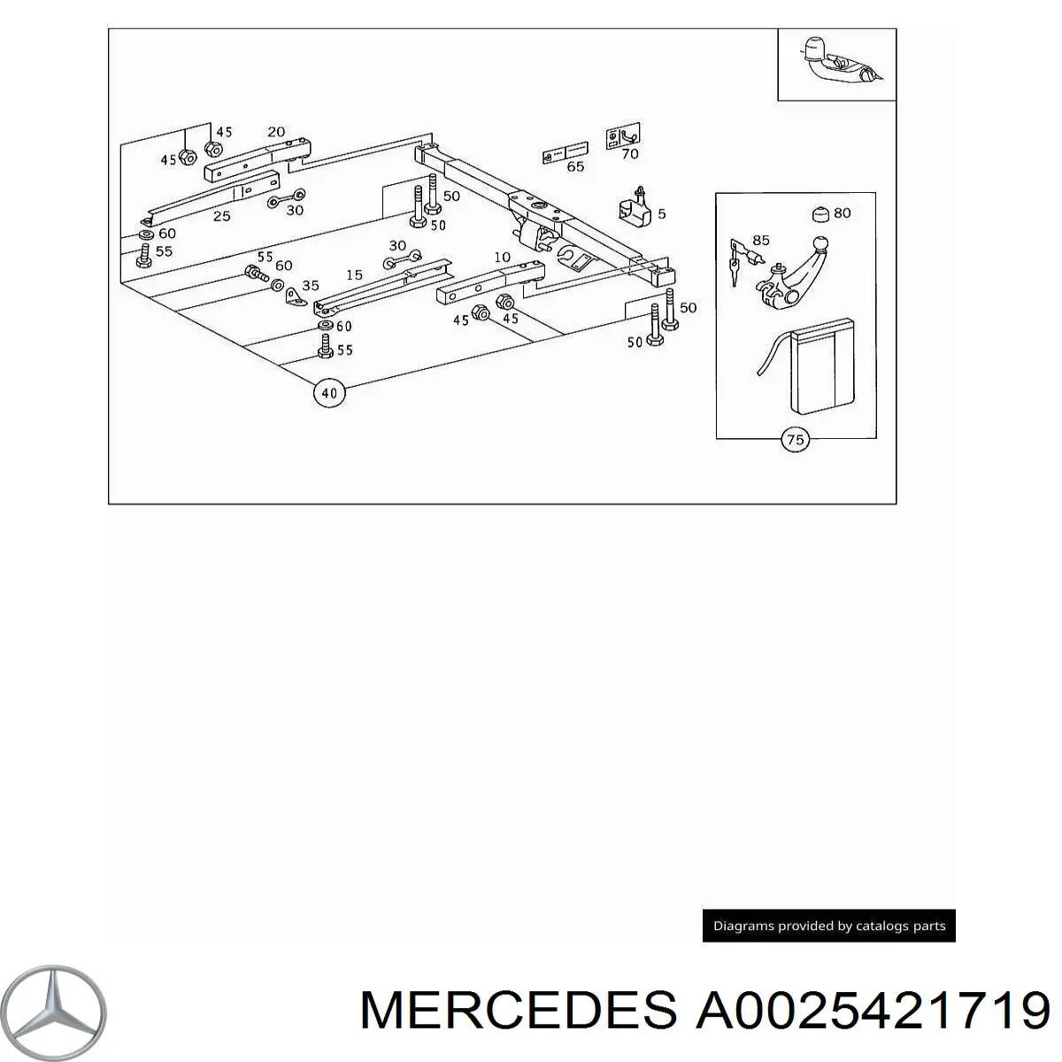 Przekaźnik lamp przeciwmgielnych do Mercedes C (W202)