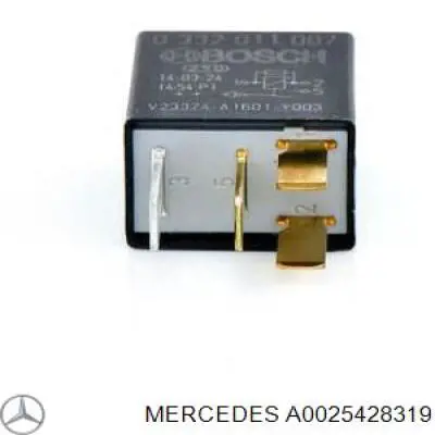 Przekaźnik wentylatora A0025428319 Mercedes