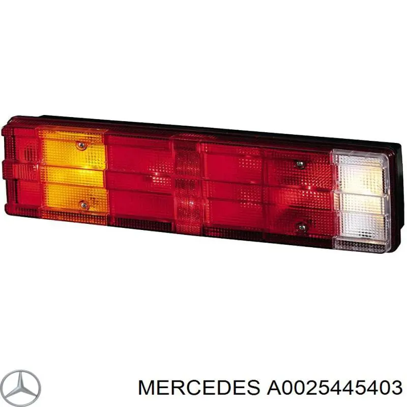 Lampa zespolona tylna prawa Mercedes A0025445403 cena, od 38,88 USD