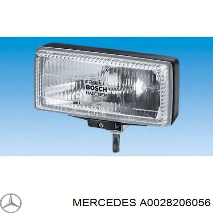 A0028206056 Mercedes Lampa stop tylna dodatkowa