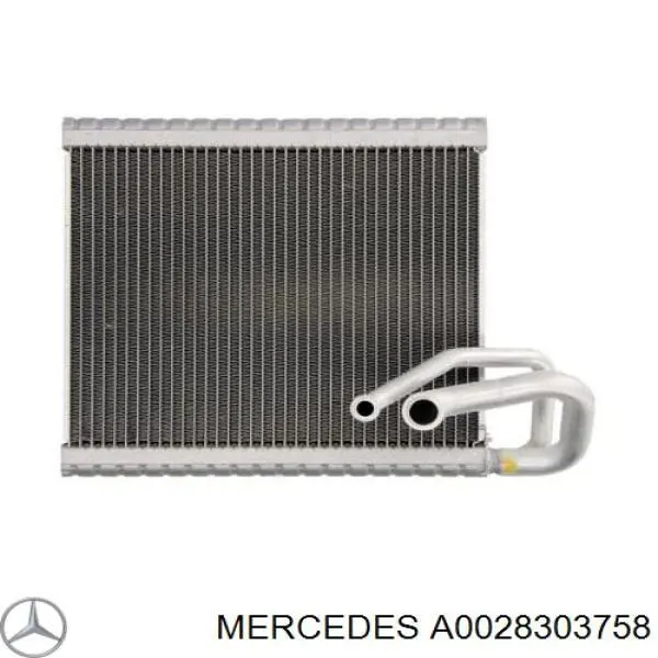 Parownik klimatyzacji Mercedes A0028303758 cena, od 68,10 USD