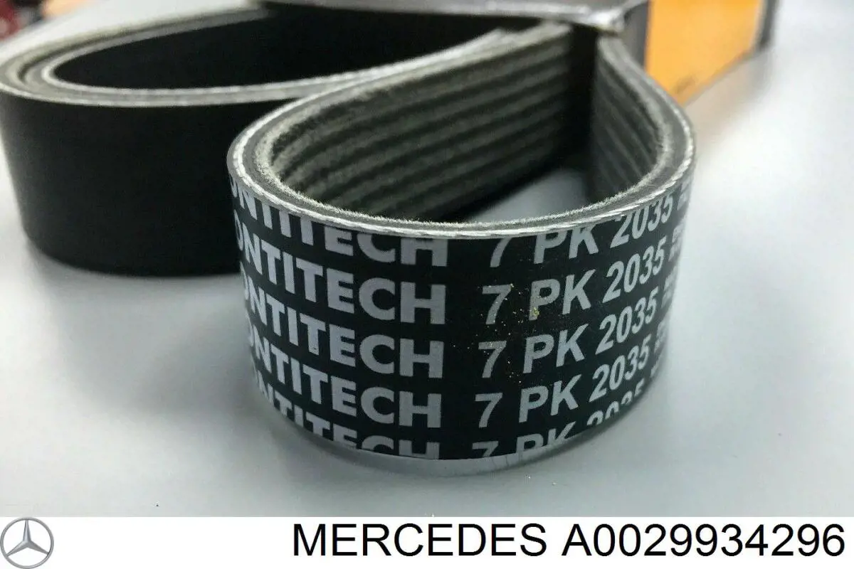 Do koszyka A0029934296 Mercedes Pas napędowy mechanizmów